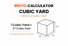 Cubic Yard Cubic yard volume diagram showing 1 cubic yard equals 27 cubic feet
