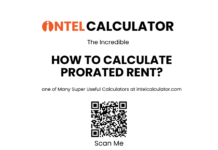 How to Calculate Prorated Rent: Formulas, Methods, and Best Practices How to calculate prorated rent calculator guide with QR code – IntelCalculator