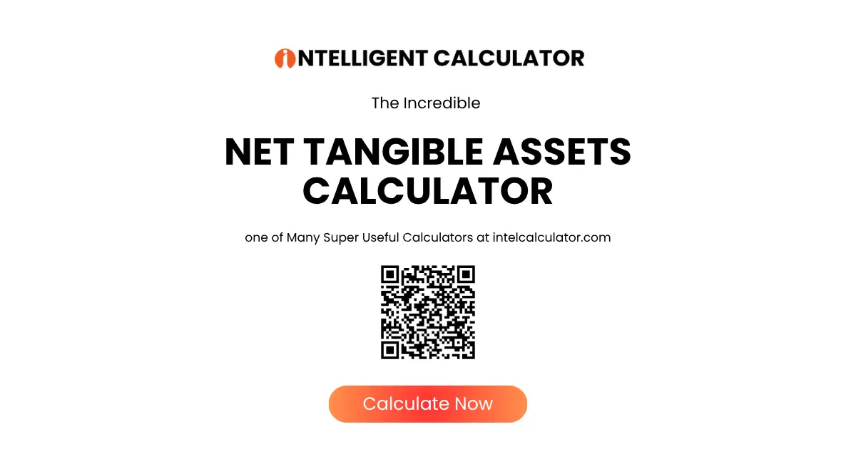 Net Tangible Assets Calculator — Free NTA Tool