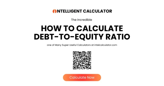 How to calculate debt to equity ratio step by step guide showing total liabilities divided by shareholders equity formula with worked example balance sheet data and industry benchmark comparison table