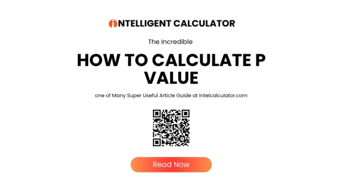 How to Calculate P-Value (Step-by-Step Guide with Examples)